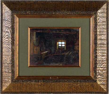 Поленов Василий Дмитриевич. В избе